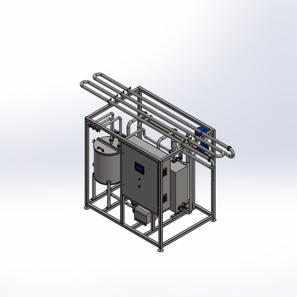 Pasteurizador a placas 3000 L-h para Agua de Coco - 1