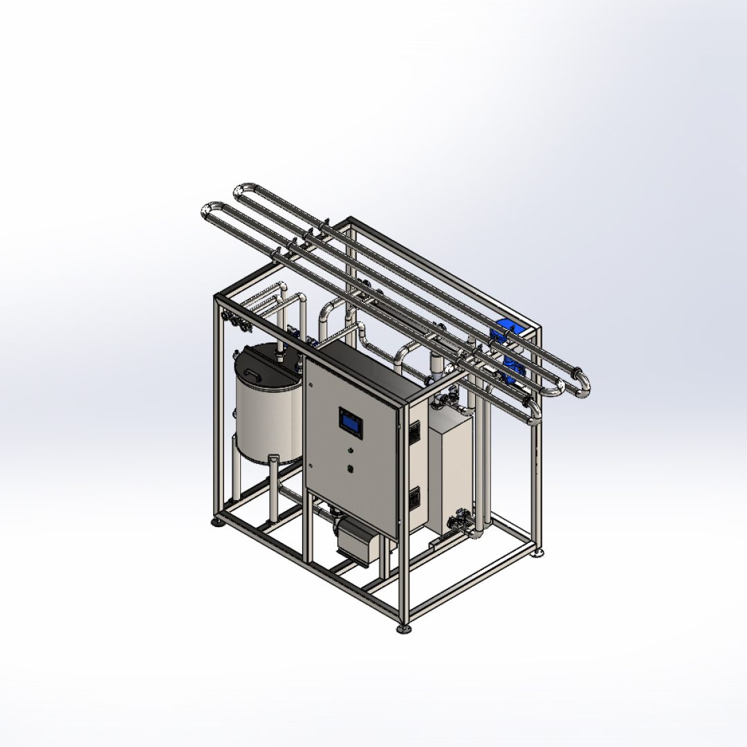 Pasteurizador a placas 3000 L-h para Agua de Coco - 2