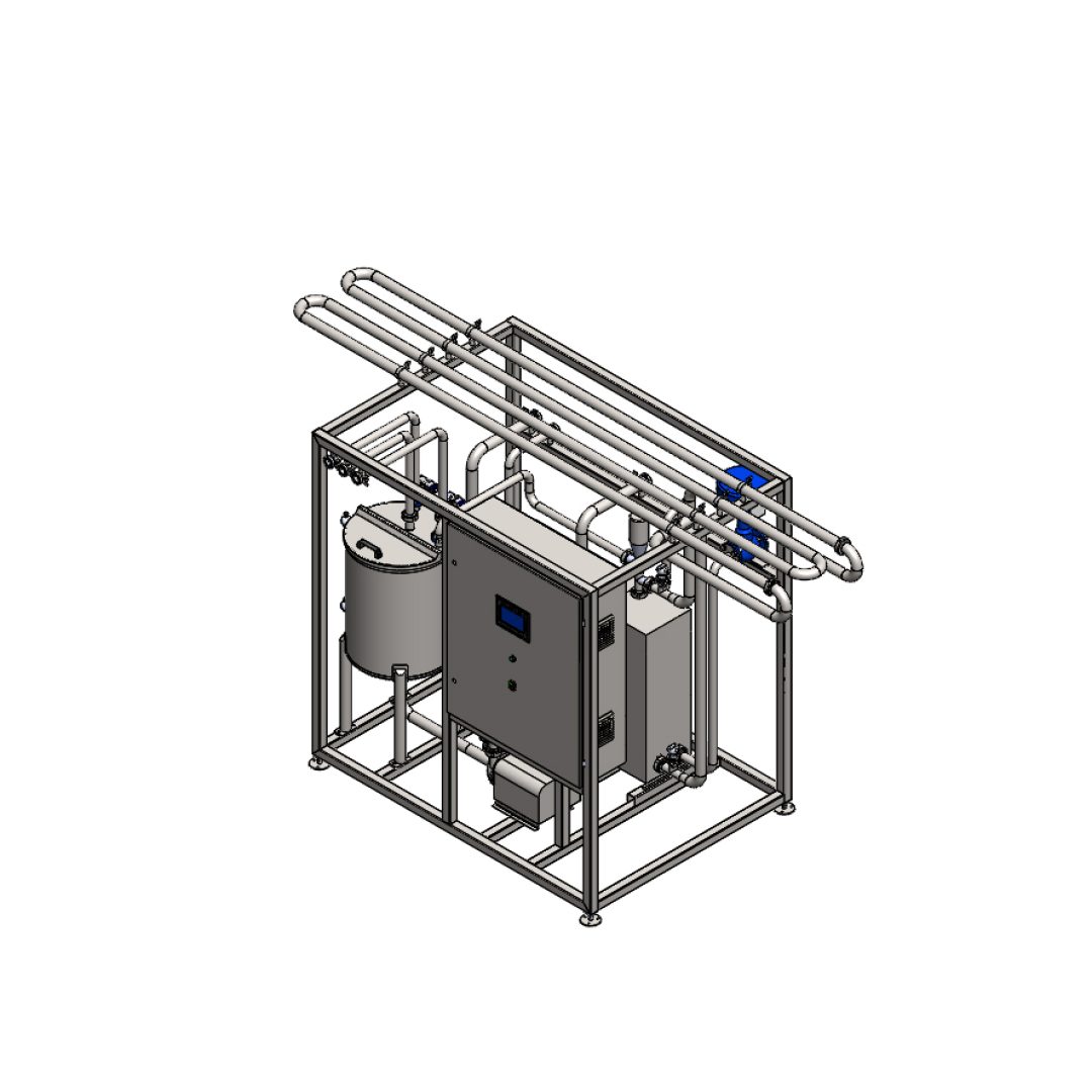 Pasteurizador a placas 3000 L-h para Agua de Coco - 3